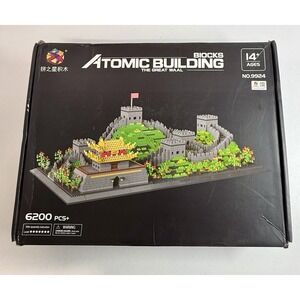 *BRAND NEW* PZX Atomic Micro Building Blocks  Great Wall Of China Set 6200 Piece